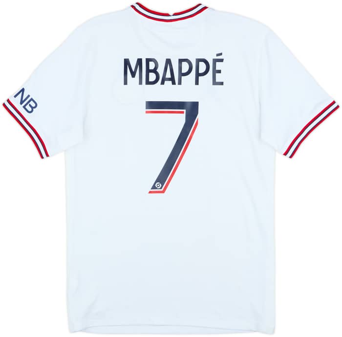 2021-22 Paris Saint-Germain Fourth Shirt Mbappe #7 - 9/10 - (S)