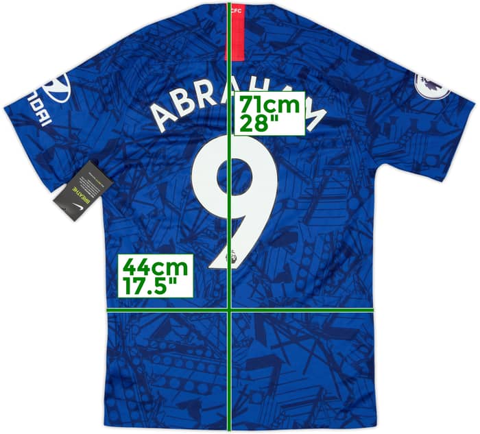 2019-20 Chelsea Home Shirt Abraham #9 (S)