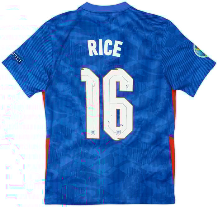 2020-21 England Away Shirt Rice #16 - 5/10 - (S)