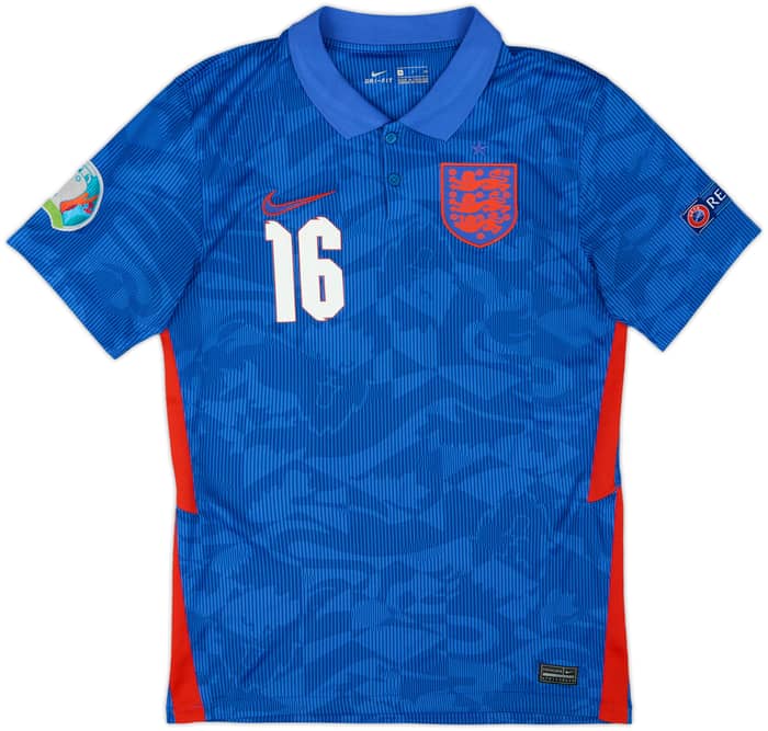 2020-21 England Away Shirt Rice #16 - 5/10 - (S)