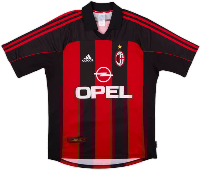2000-02 AC Milan Home Shirt Shevchenko #7 - 9/10 - (M)