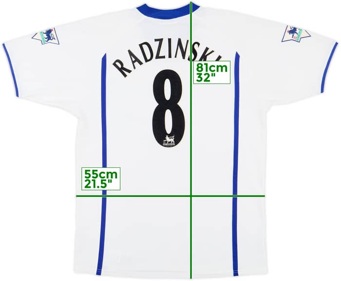 2002-03 Everton Away Shirt Radzinski #8 - 8/10 - (S)