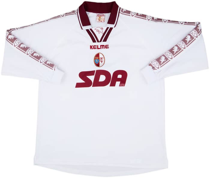1999-00 Torino Youth Match Issue Away L/S Shirt #28