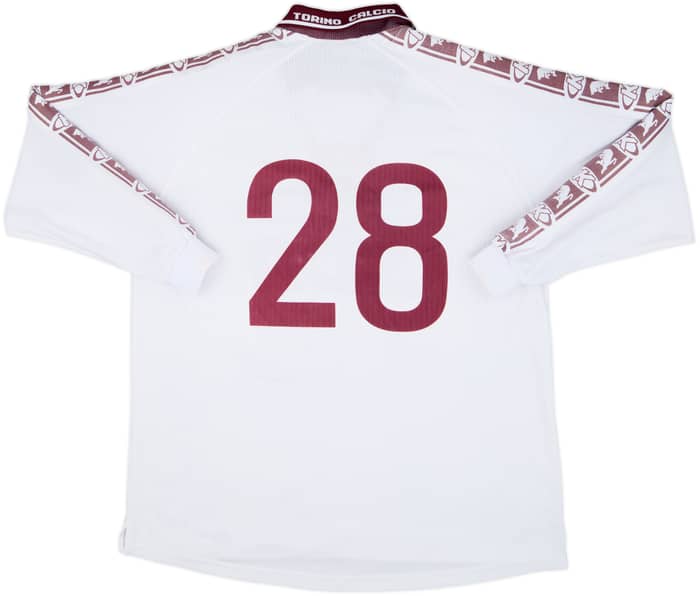 1999-00 Torino Youth Match Issue Away L/S Shirt #28
