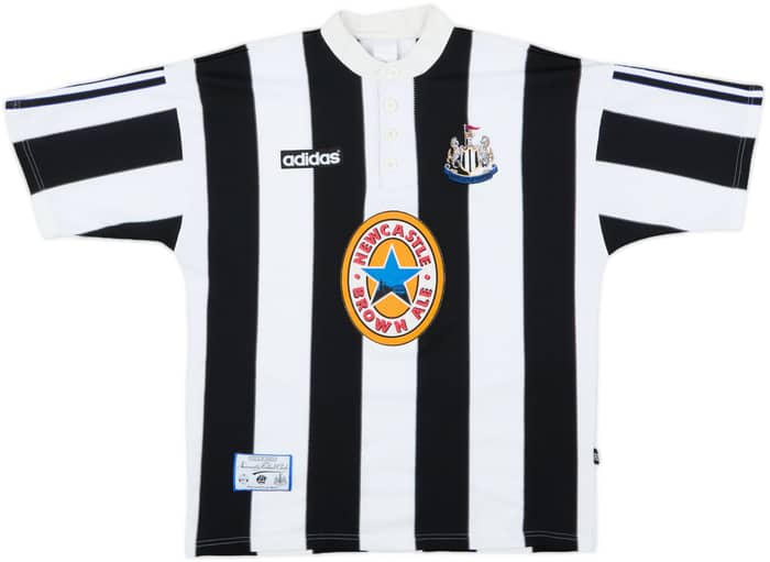 1995-97 Newcastle Home Shirt Shearer #9 - 9/10 - (L)