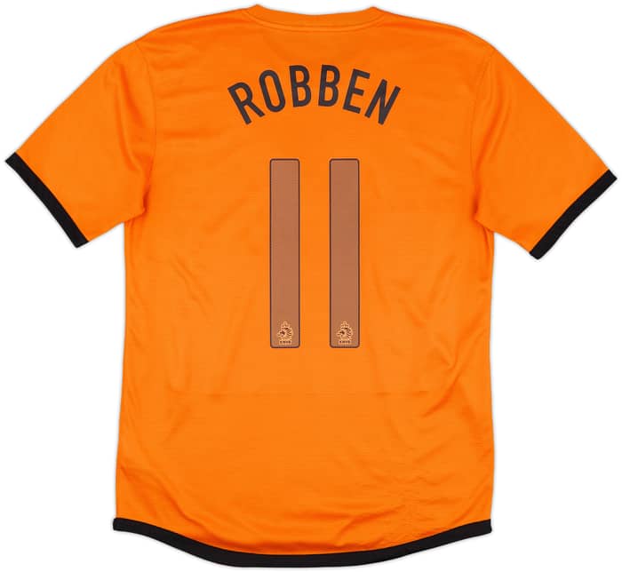 2012-13 Netherlands Home Shirt Robben #11 - 8/10 - (M)