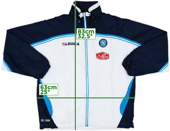 2003-04 Napoli Legea Track Jacket - 7/10 - (L)