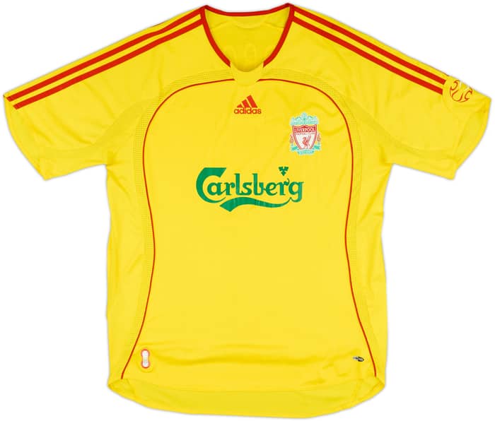 2006-07 Liverpool Away Shirt Gerrard #8 - 8/10 - (L)