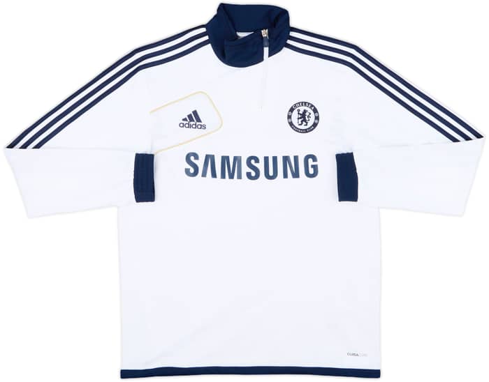 2012-13 Chelsea adidas 1/4 Zip Drill Top - 9/10 - (XL)