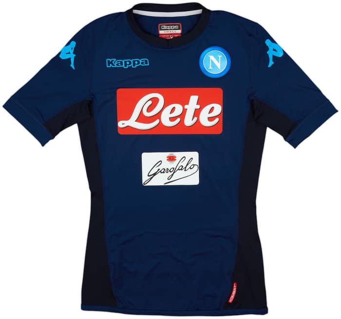 2017-19 Napoli Authentic Third Shirt Insigne #24 - 10/10 - (S)