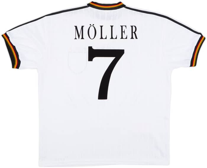 1996-98 Germany Home Shirt Moller #7 - 9/10 - (XL)