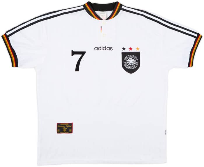 1996-98 Germany Home Shirt Moller #7 - 9/10 - (XL)