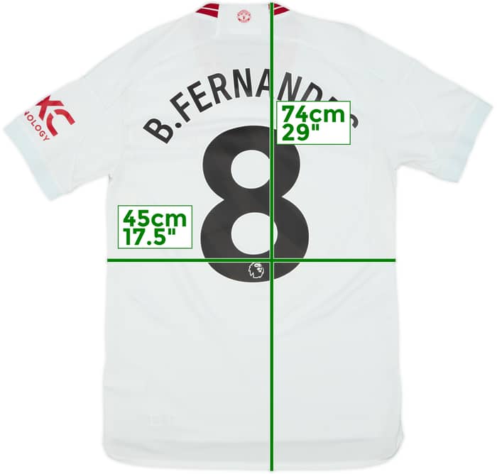 2023-24 Manchester United Third Shirt B.Fernandes #8 - 8/10 - (S)