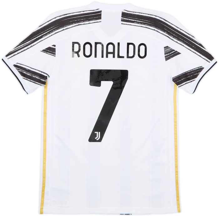 2020-21 Juventus Home Shirt Ronaldo #7 - 10/10 - (S)