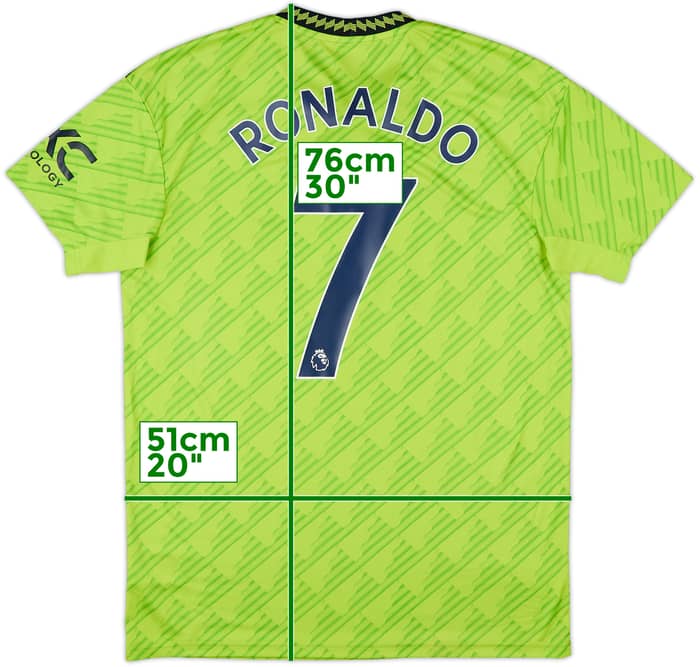 2022-23 Manchester United Third Shirt Ronaldo #7 - 7/10 - (M)