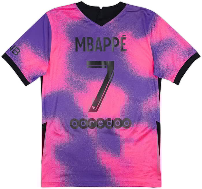 2020-21 Paris Saint-Germain Fourth Shirt Mbappe #7 - 9/10 - (S)