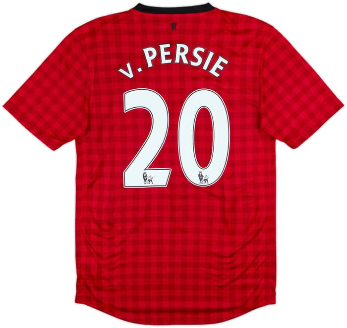 2012-13 Manchester United Home Shirt V.Persie #20 - 7/10 - (S)