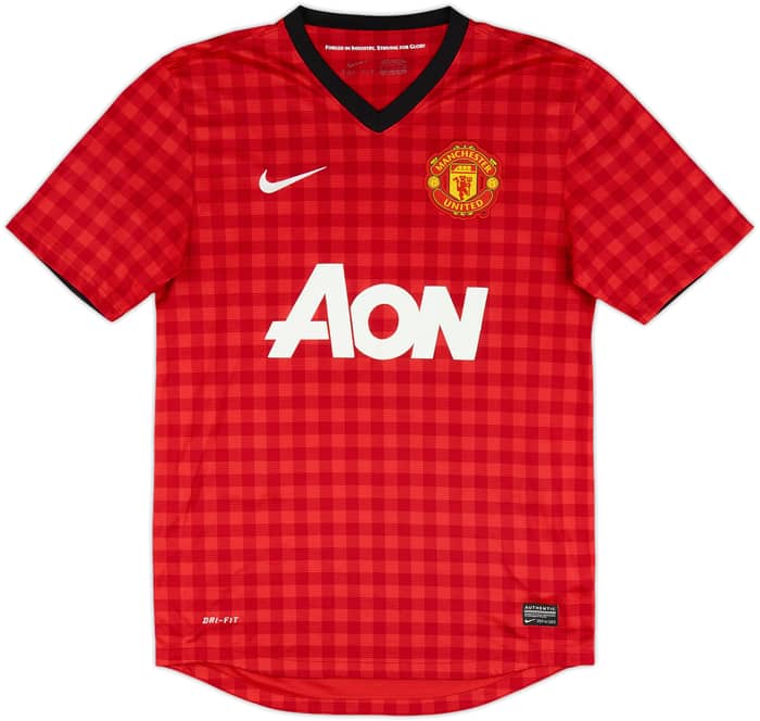 2012-13 Manchester United Home Shirt V.Persie #20 - 7/10 - (S)