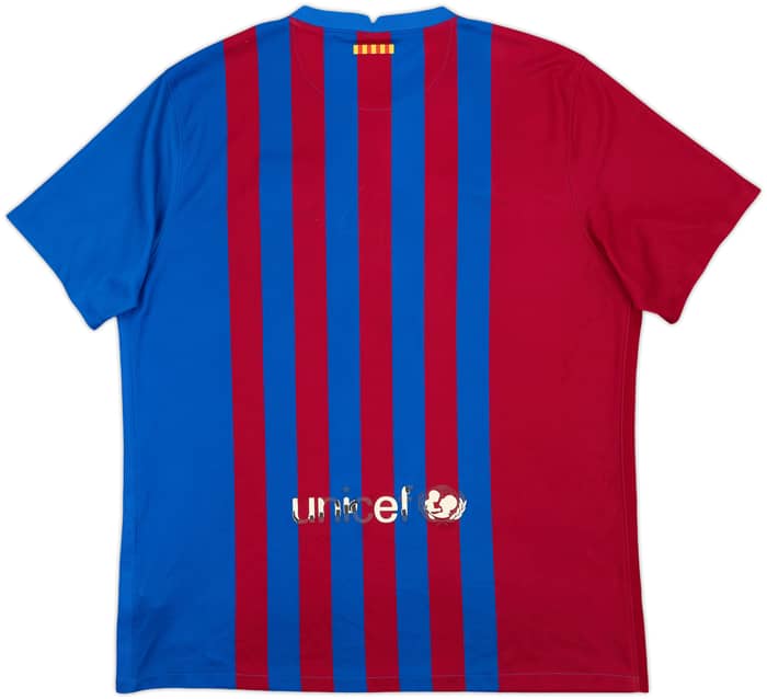 2021-22 Barcelona Home Shirt - 5/10 - (XL)