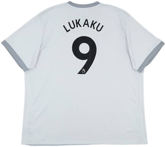 2017-18 Manchester United Third Shirt Lukaku #9 - 9/10 - (3XL)