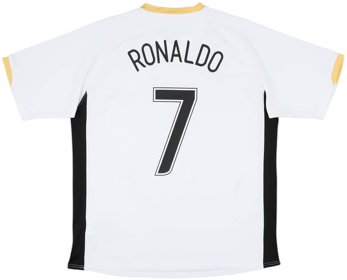 2006-08 Manchester United Away Shirt Ronaldo #7 - 6/10 - (XL)
