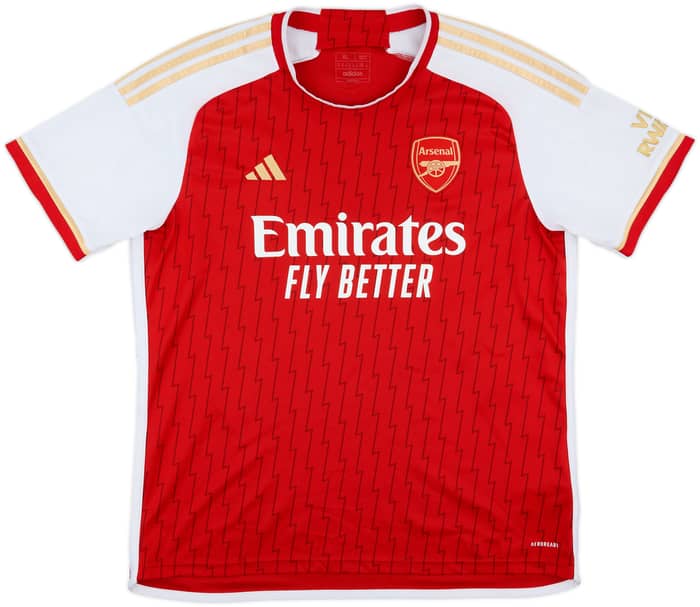 2023-24 Arsenal Home Shirt Saka #7 - 9/10 - (XL)