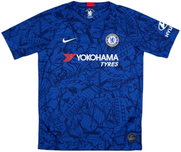 2019-20 Chelsea Home Shirt Kante #7 - 8/10 - (XL.Boys)