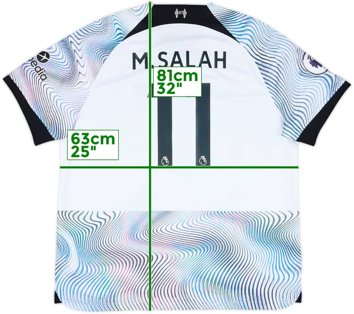 2022-23 Liverpool Away Shirt M.Salah #11 - 10/10 - (XXL)