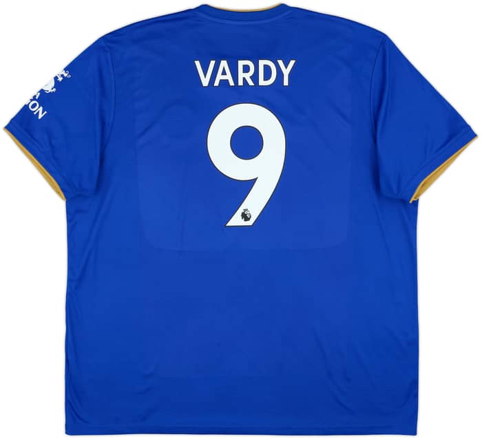 2018-19 Leicester Home Shirt Vardy #9 - 8/10 - (XXL)