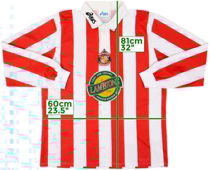 1997-99 Sunderland Home L/S Shirt - 7/10 - (XL)