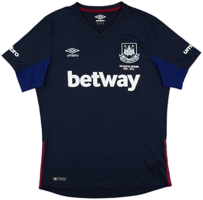 2015-16 West Ham 'Boleyn' Third Shirt - 8/10 - (M)