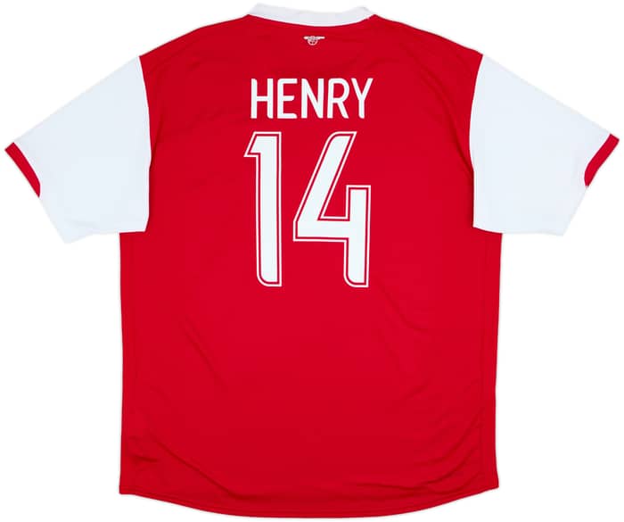 2006-08 Arsenal Home Shirt Henry #14 - 5/10 - (XXL)