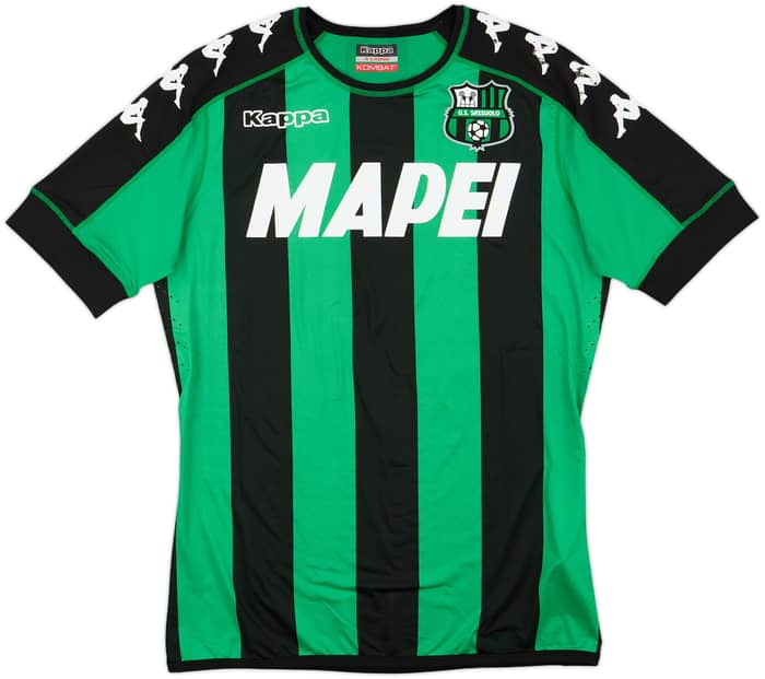 2017-18 Sassuolo Authentic Home Shirt - 7/10 - (XL)