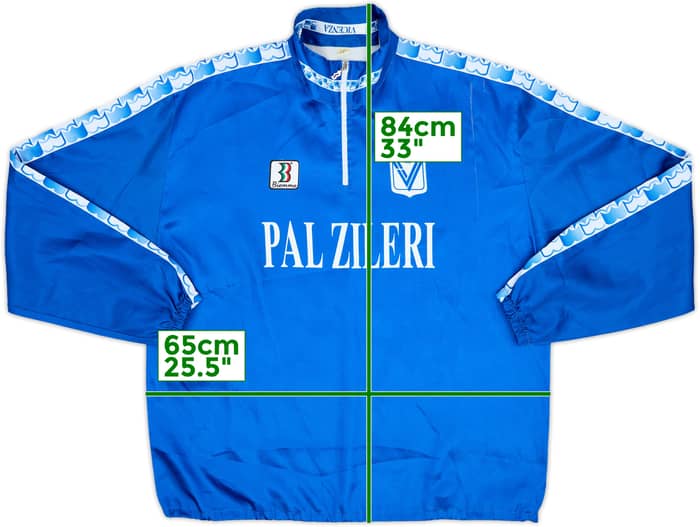 1996-97 Vicenza Biemme 1/4 Zip Drill Top - 8/10 - (XL)