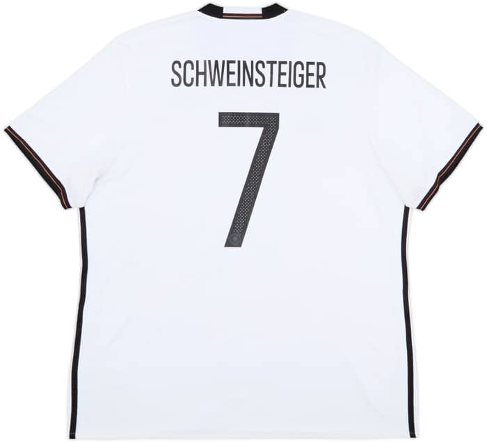 2015-16 Germany Home Shirt Schweinsteiger #7 - 6/10 - (XXL)