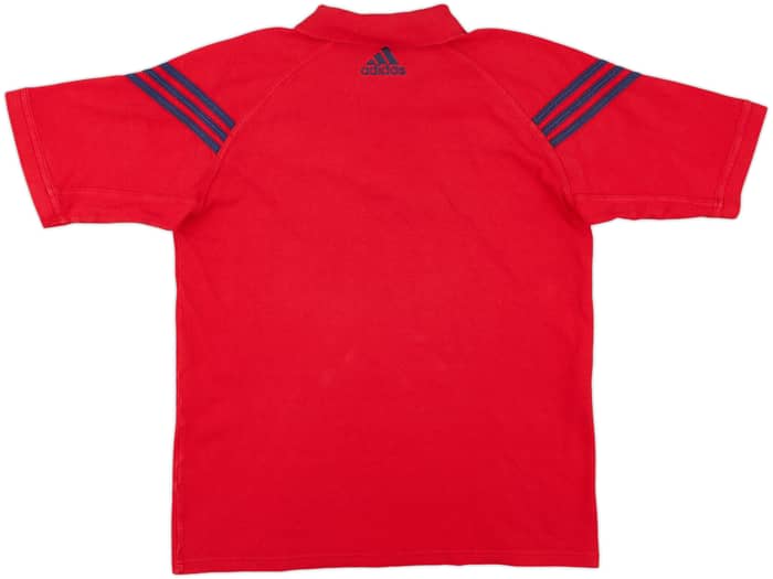 2001-02 Bayern Munich adidas CL Polo Shirt - 9/10 - (L)
