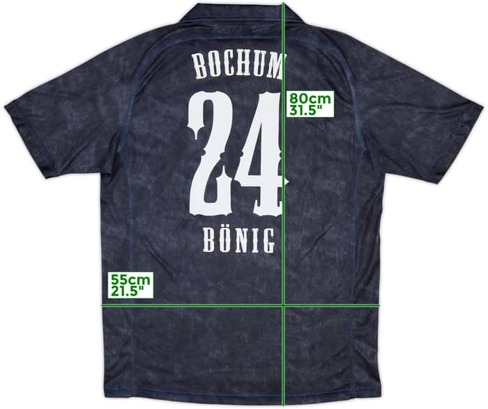 2010-11 VFL Bochum Away Shirt Bonig #24 - 7/10 - (XL)