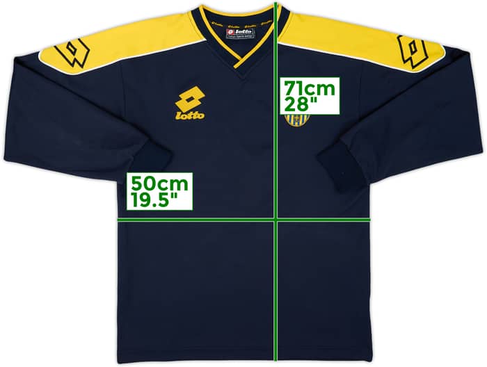 2000-02 Hellas Verona Lotto Training L/S Shirt - 9/10 - (M)