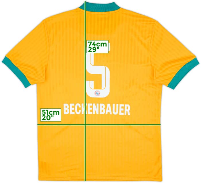 2022-23 Bayern Munich adidas Retro Icon Shirt Beckenbauer #5 - 6/10 - (S)