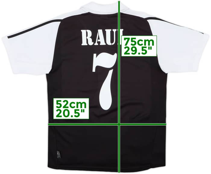 2001 Real Madrid Away Shirt Raul #7 - 7/10 - (S)