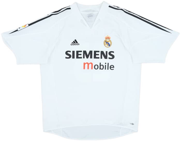 2004-05 Real Madrid Home Shirt Beckham #23 - 8/10 - (L)