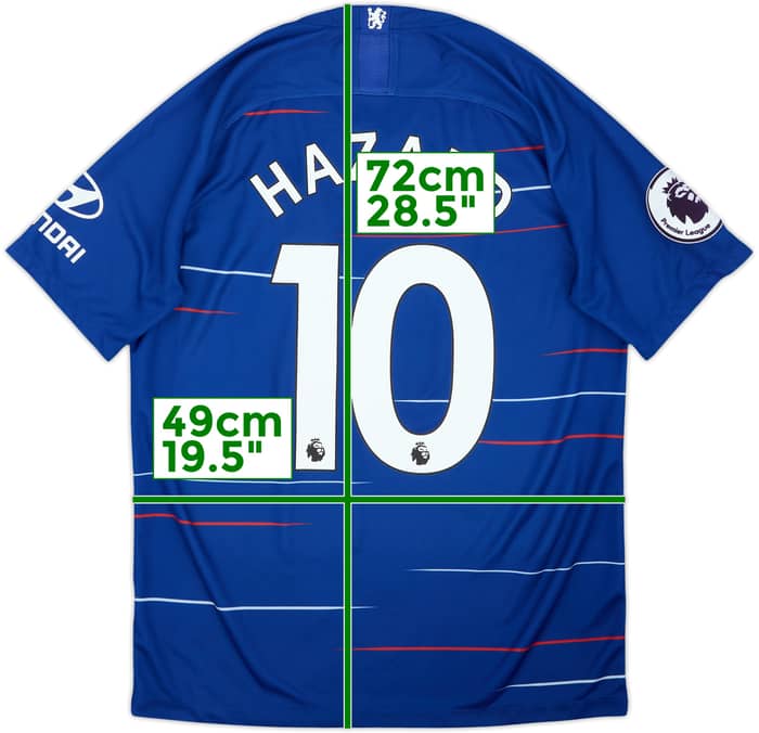 2018-19 Chelsea Home Shirt Hazard #10 - 6/10 - (M)