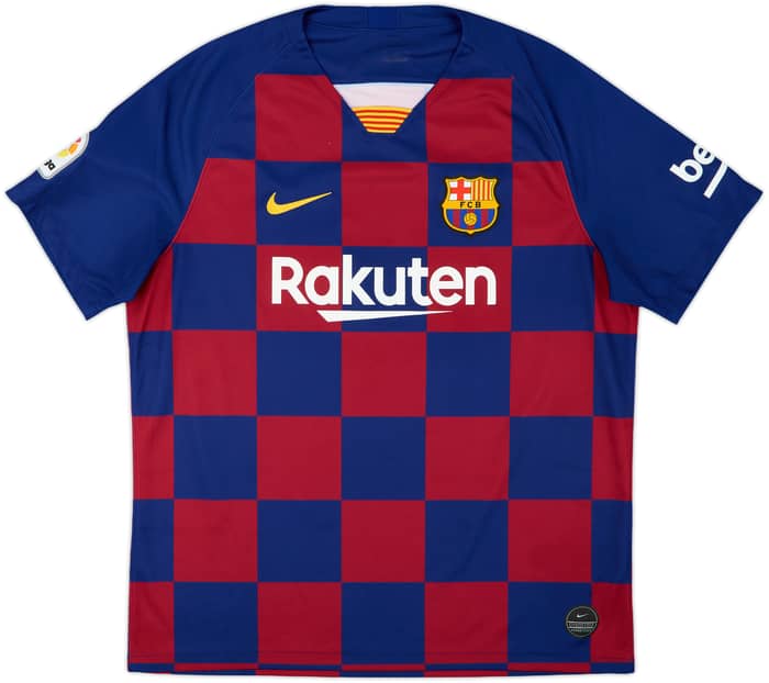 2019-20 Barcelona Home Shirt F.De Jong #21 - 8/10 - (XL)