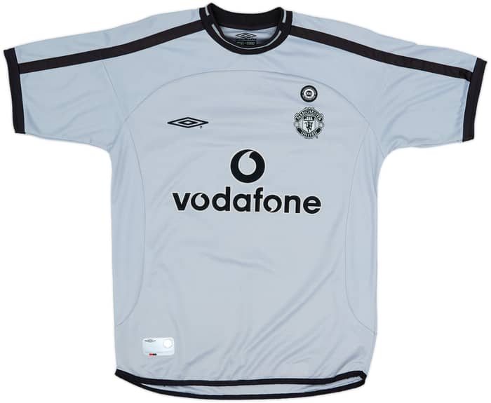 2001-02 Manchester United Centenary GK S/S Shirt Barthez #1 - 9/10 - (S)