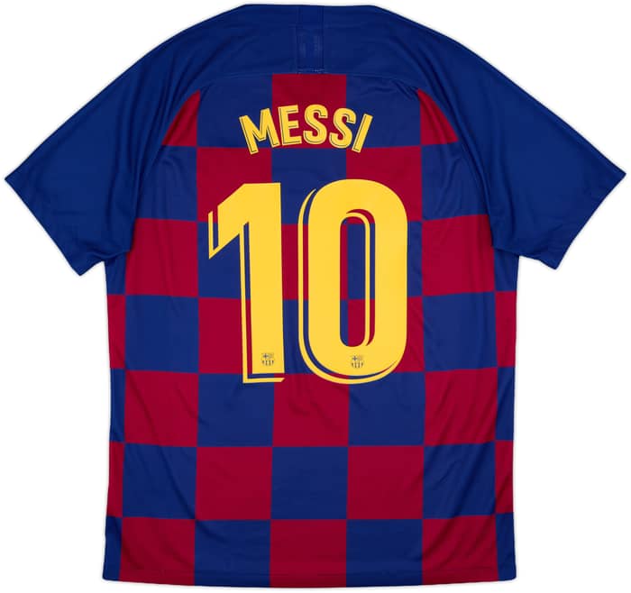 2019-20 Barcelona Home Shirt Messi #10 - 10/10 - (L)