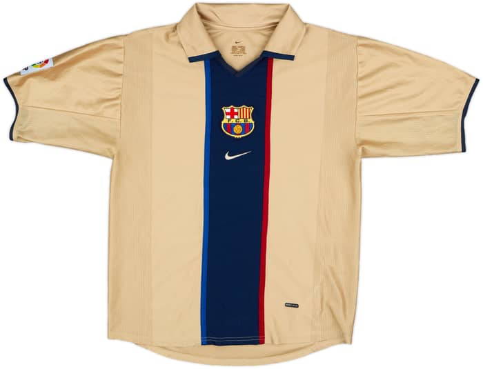 2001-03 Barcelona Away Shirt Rivaldo #10 - 9/10 - (S)