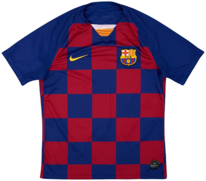 2019-20 Barcelona Home Shirt Messi #10 - 9/10 - (M)