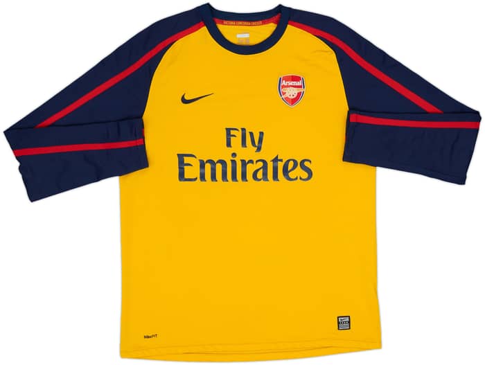 2008-09 Arsenal Away L/S Shirt Fabregas #4 - 7/10 - (L)