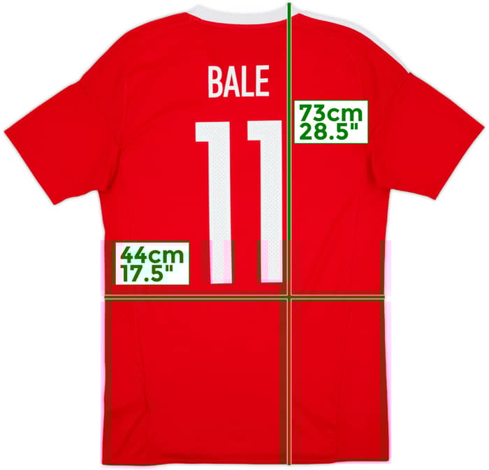 2016-17 Wales Home Shirt Bale #11 - 8/10 - (S)