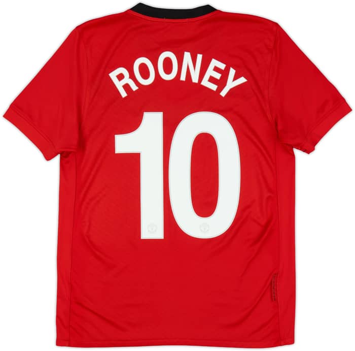 2009-10 Manchester United Home Shirt Rooney #10 - 6/10 - (S)